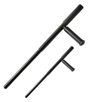 *t型伸縮鋼棍壹 昊鷹伸縮t型甩棍警用伸縮棍昊鷹t型棍t型拐武術拐丁字