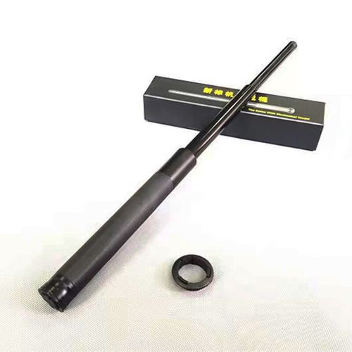 重機械棍防身用品三節伸縮甩棍車載防身棍合金鋼棍新標機械棍重型